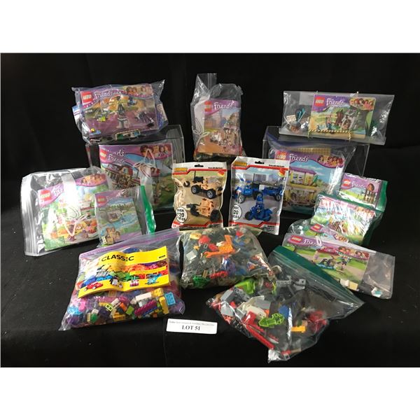 Lg Selection of Lego Friends, Lego Classic & Best-Lock Toys