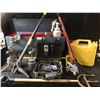 Image 5 : Telus Saddle-Light Phone, Tool Box, Air Brushing Guns, Variety of Weeding Tool & Diesel Jerry Can