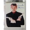 Image 8 : Qty 6 Celebrity Photos: James Belushi, Charles Bronson, Steven Seagal, etc Some Signed