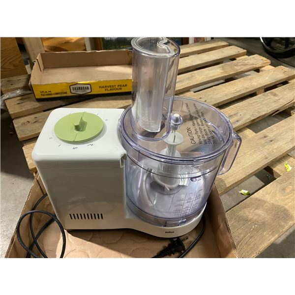 Braun food processor