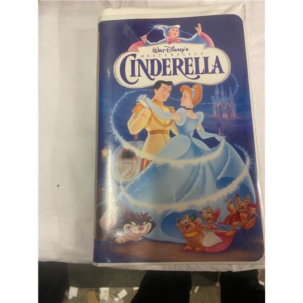 Walt Disney Cinderella vhs