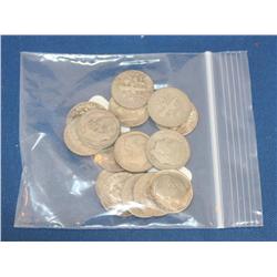 Lot of 15 Roosevelt Dimes