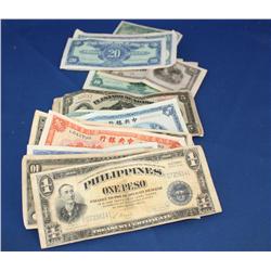 Bag of Obsolete Foreign Currency