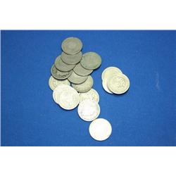 Lot of 19 Liberty Nickels