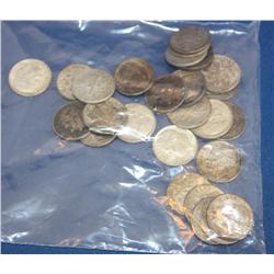 Lot of 28 Silver Dimes