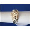 Image 1 : 14k Gold Free Form Ring 6gr