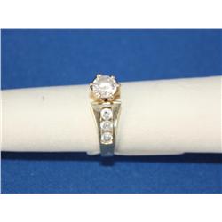 14K Gold & Diamond Ring 4.7gr