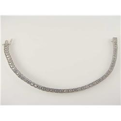 14Kt White Gold Diamond Tennis Bracelet 6.00ctw