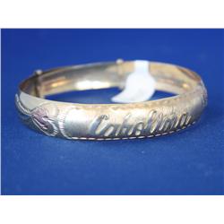 14k Gold Bangle Bracelet 9.9gr