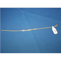 14k Gold Bracelet W/Heart 1.1gr