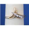 Image 1 : 14k Gold Designer Ring .35ctw Diamonds 2.5gr
