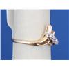 Image 2 : 14k Gold Designer Ring .35ctw Diamonds 2.5gr