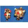 Image 1 : Set of 2 - 18k Gold Pendants