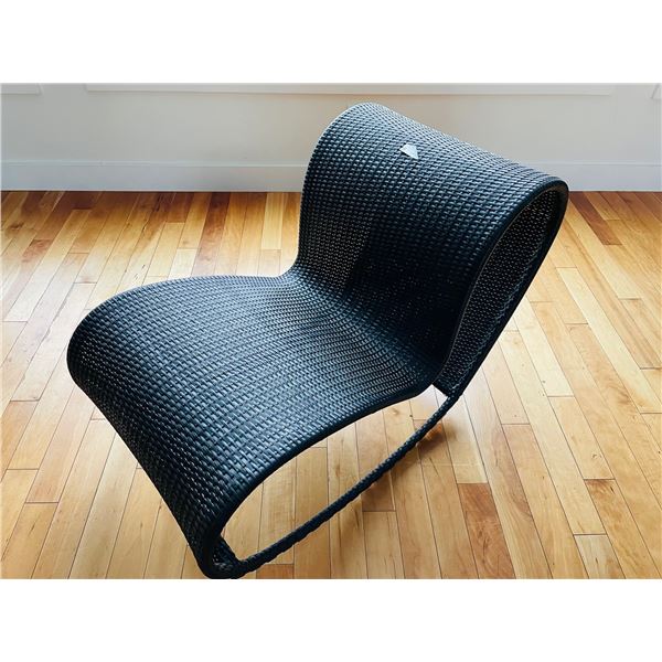 Woven Synthetic Patio Lounger