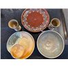Image 2 : Handmade Pottery, Chips n Dip, Cake Platter, Cups