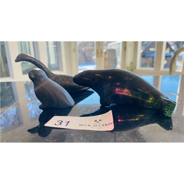 Small Inuit Stone Carvings