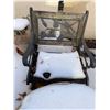 Image 6 : Shabby Garden Bench, Chair and Marble Top Table