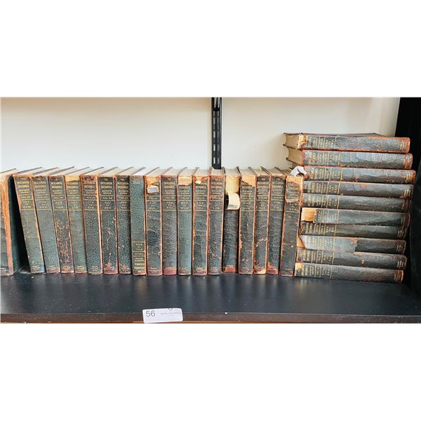 Full Set of 29 Volumes 1910 Encyclopedia Britannica