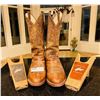Image 1 : Tony Lamma Cowboy Boots Mens 9 Made in Texas