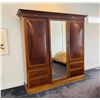 Image 1 : Waring & Gillow Antique Mahogany Wardrobe c 1920's