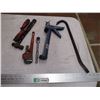 Image 1 : Lot of hand tools - pipe wrench, hammer, etc