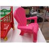 Image 2 : *Kids plastic chair + shopping cart