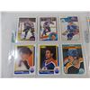Image 5 : Doug Gilmour Autograph, sheet of cards + Jari Kurri, Paul Coffey, Grant Fuhr - 1980's