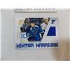 Image 3 : (3) Winter Warriors game worn jersey cards