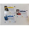 Image 5 : (3) Winter Warriors game worn jersey cards