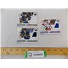 Image 1 : (3) Winter Warriors game worn jersey cards - buffalo, NYR