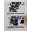 Image 2 : (3) Winter Warriors game worn jersey cards - buffalo, NYR