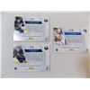 Image 4 : (3) Winter Warriors game worn jersey cards - buffalo, NYR