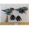 Image 1 : (2) King Kong toys + (2) Dinosaur screwdriver toys