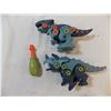 Image 4 : (2) King Kong toys + (2) Dinosaur screwdriver toys