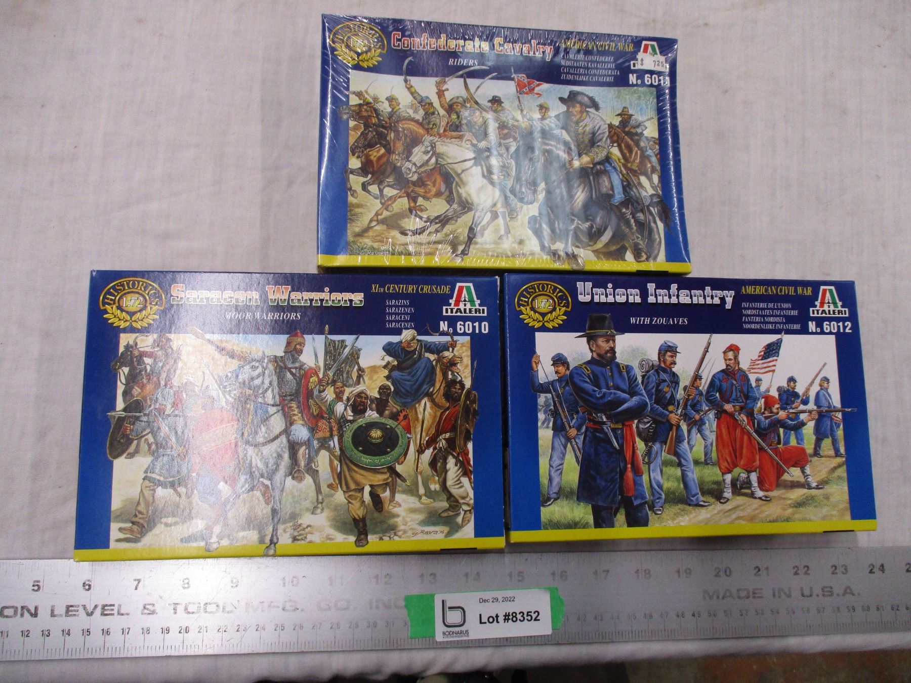 (3) American civil war model kits