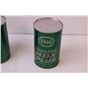 Image 4 : (2) 1 Quart Esso Oil Cans (Sealed)