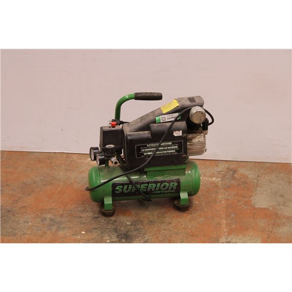 *Superior Compressor 1.5 Peak Horse power 2G Tank - Bodnarus Auctioneering