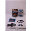 Image 1 : (2) 1:64th Scale Diecast Cars + (4) Nascar Magnets