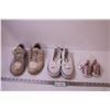 Image 1 : (3) Pairs of Girls’ Shoes (2 New) (Sizes 7.5,7, and 2)