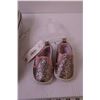 Image 7 : (3) Pairs of Girls’ Shoes (2 New) (Sizes 7.5,7, and 2)