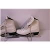 Image 2 : Pair of Lange Figure Skates (Size 6?)w/ Bag