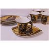 Image 2 : Egypt Themed Cup and Saucer Set (Made in Egypt)