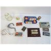 Image 2 : Vintage Liniment Bottles - Razor Blades - Dri-Stone Roller - Misc Items