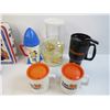 Image 3 : Clock Radio - Sunbeam Mixer (not working) - Mickey Rocket Cup - Mis Items