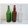 Image 4 : Vintage Bottles (one hires bottle has chip on the neck)