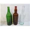 Image 5 : Vintage Bottles (one hires bottle has chip on the neck)