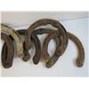 Image 2 : (8) Assorted Horse Shoes