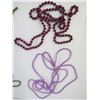Image 4 : (6) Plastic Bead Necklaces