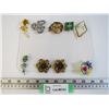 Image 1 : (9) Vintage Brooches