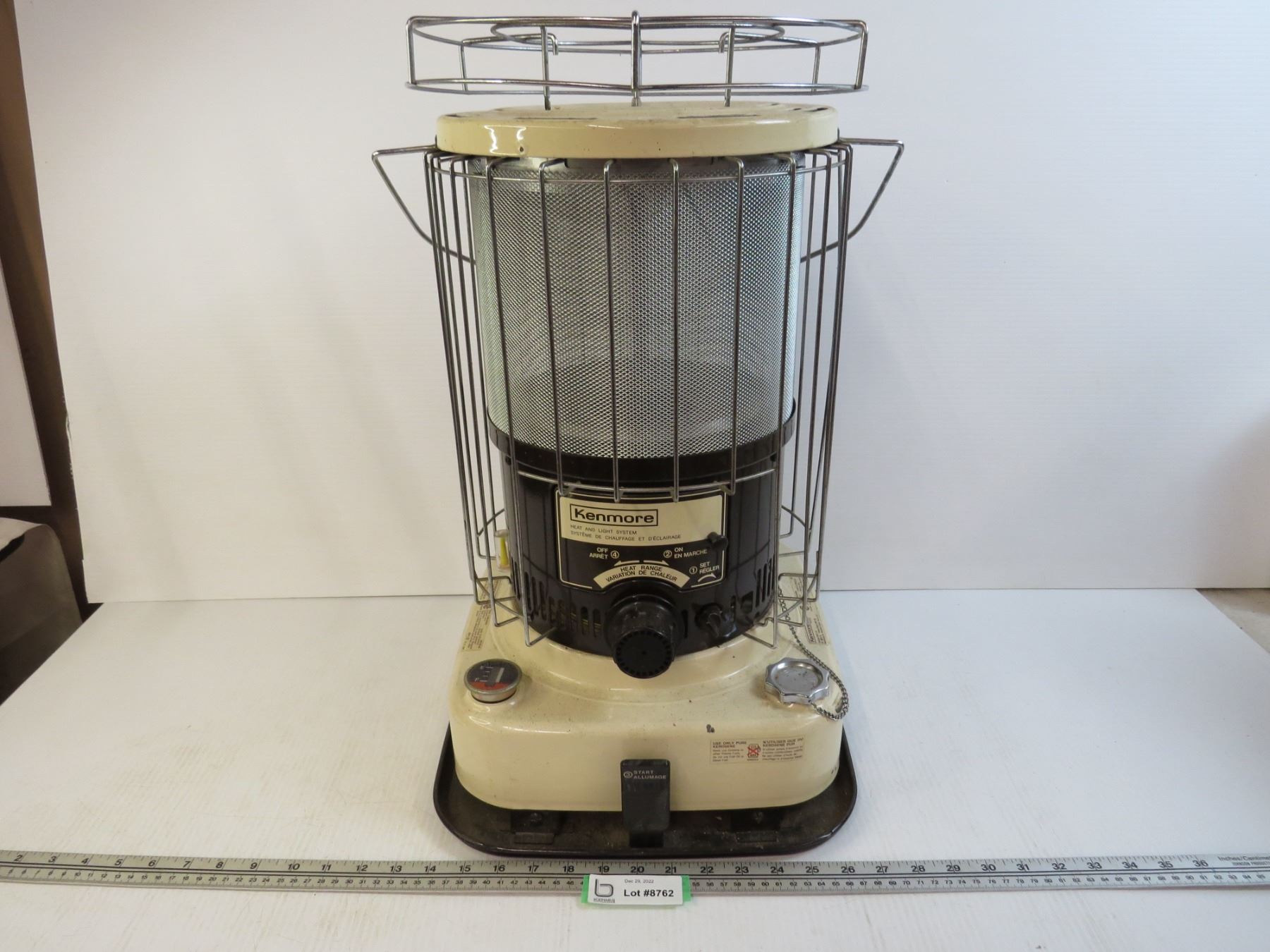 HOT Space Heater Sears Kerosene Heater Old Sears Kerosene